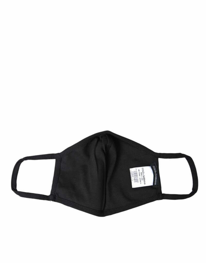 Dolce & Gabbana Multicolor Leopard Floral Elastic Ear Strap Face Mask - Image 3