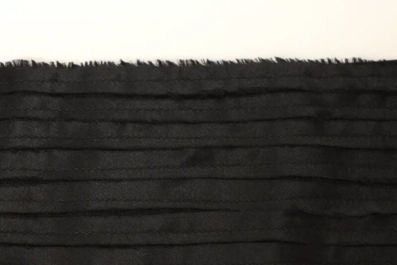 Dolce & Gabbana Black Silk Womens Waist Cummerbund - Image 3