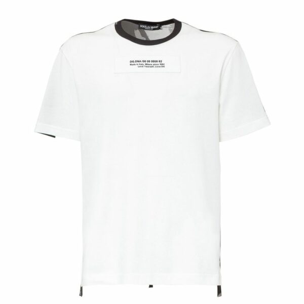 Dolce & Gabbana White Cotton T-Shirt