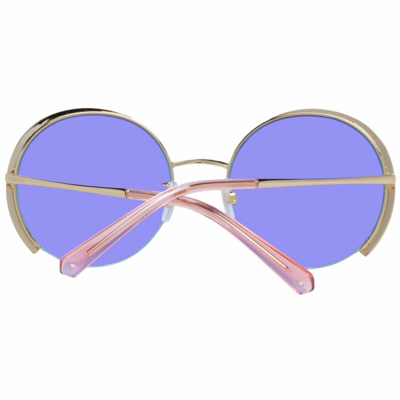 Swarovski Gold Women Sunglasses - Image 3
