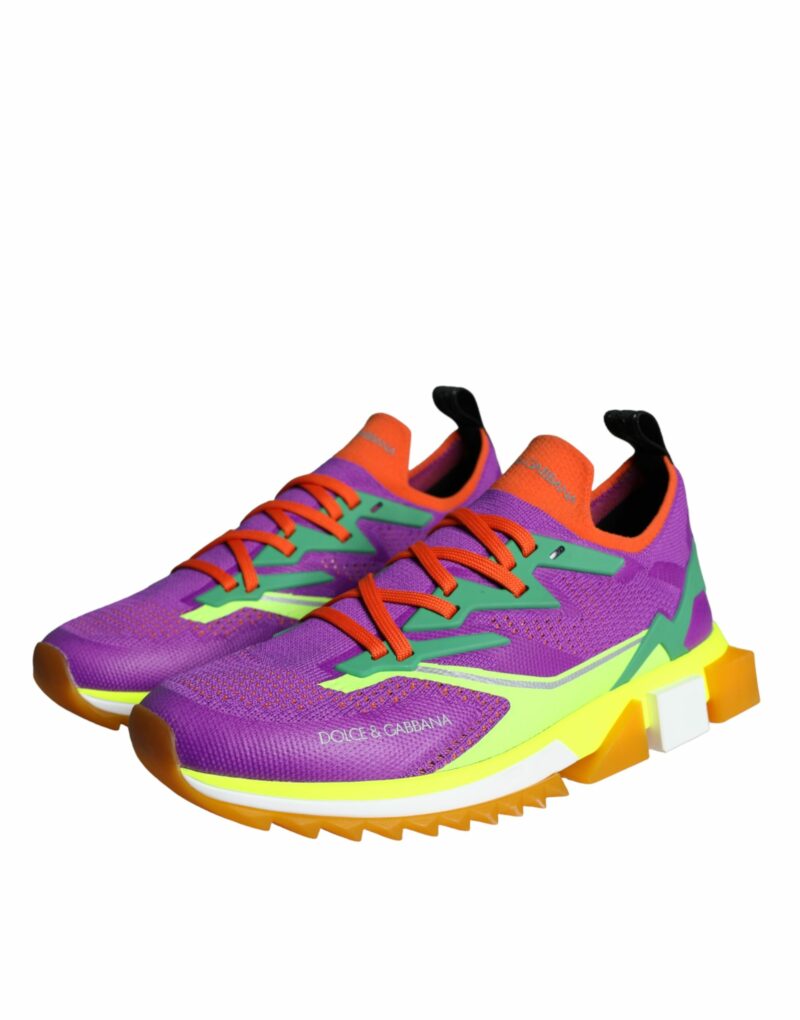 Dolce & Gabbana Multicolor Super King Low Top Sneakers Shoes - Image 3