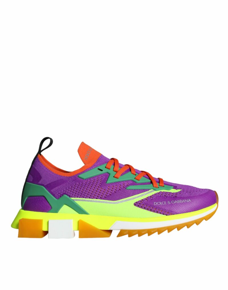 Dolce & Gabbana Multicolor Super King Low Top Sneakers Shoes - Image 5