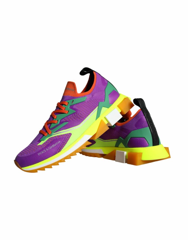 Dolce & Gabbana Multicolor Super King Low Top Sneakers Shoes - Image 8