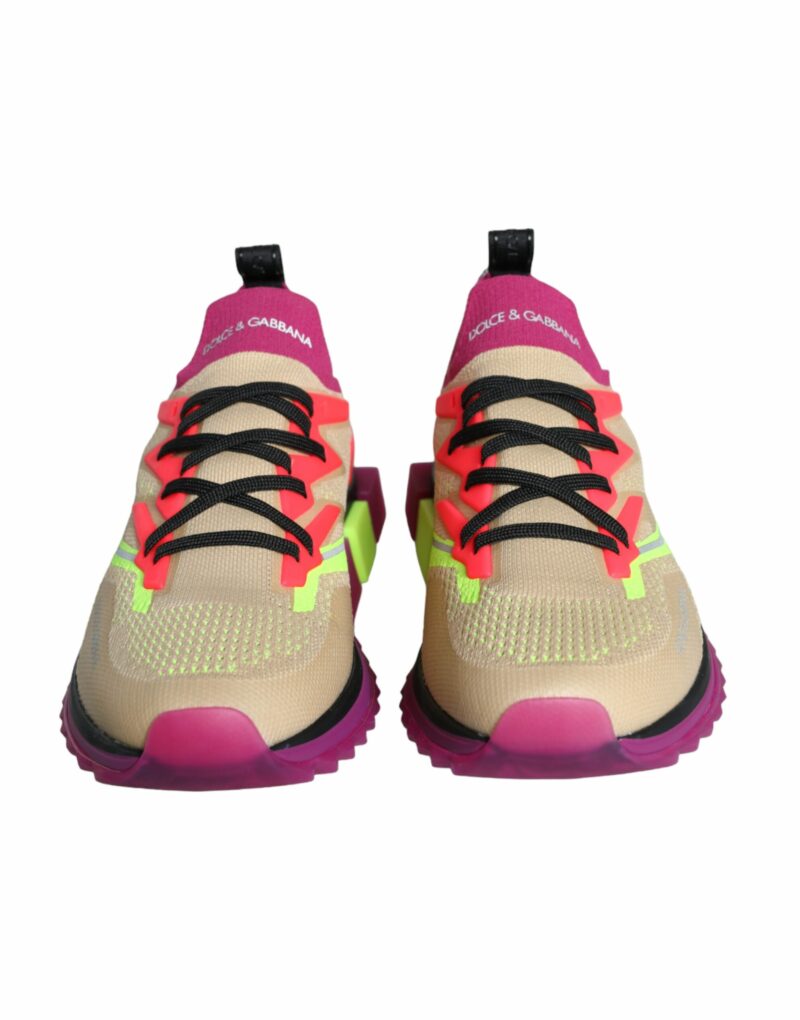 Dolce & Gabbana Multicolor Super King Low Top Sneakers Shoes - Image 2