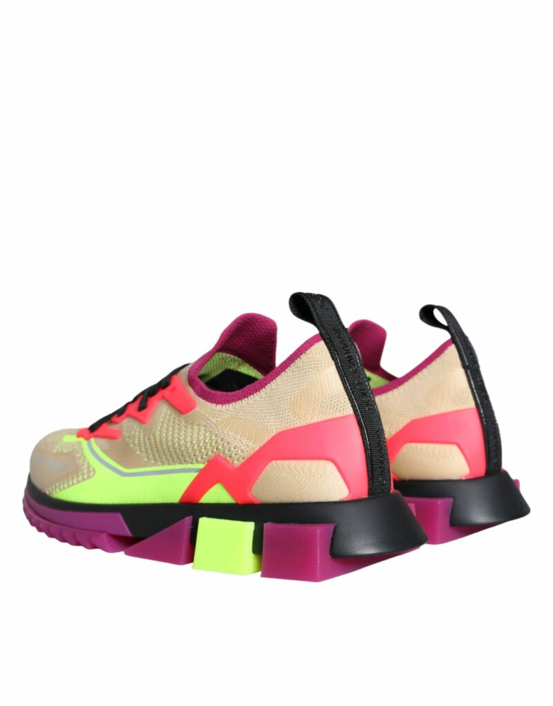 Dolce & Gabbana Multicolor Super King Low Top Sneakers Shoes - Image 4
