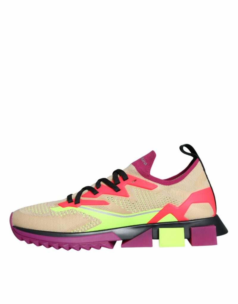 Dolce & Gabbana Multicolor Super King Low Top Sneakers Shoes - Image 5