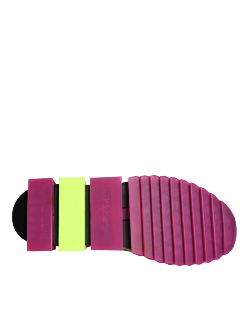 Dolce & Gabbana Multicolor Super King Low Top Sneakers Shoes - Image 6