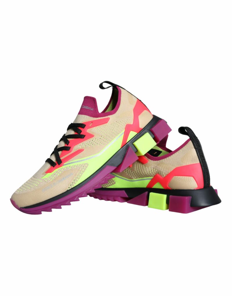 Dolce & Gabbana Multicolor Super King Low Top Sneakers Shoes - Image 7