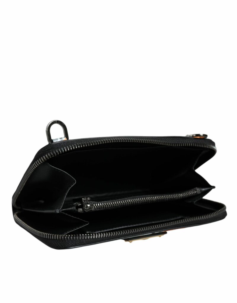 Dolce & Gabbana Multicolor Camouflage Leather Purse Cross Body Bag - Image 5