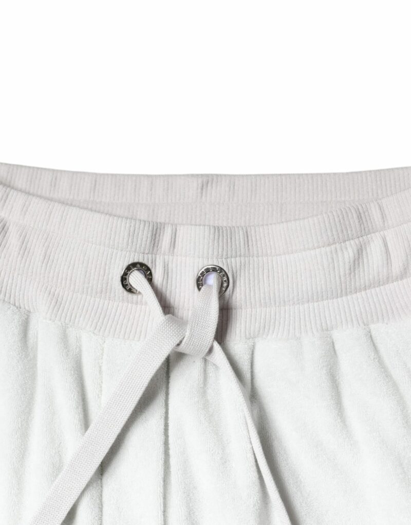 Dolce & Gabbana White Nylon Jogger Sweatpants Pants - Image 7