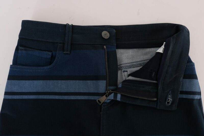 Dolce & Gabbana Chic Blue Denim Mini Skirt - Image 5