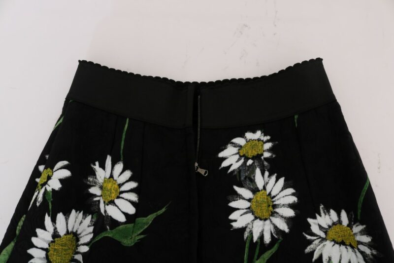 Dolce & Gabbana Embellished A-Line Mid-Calf Skirt - Image 7