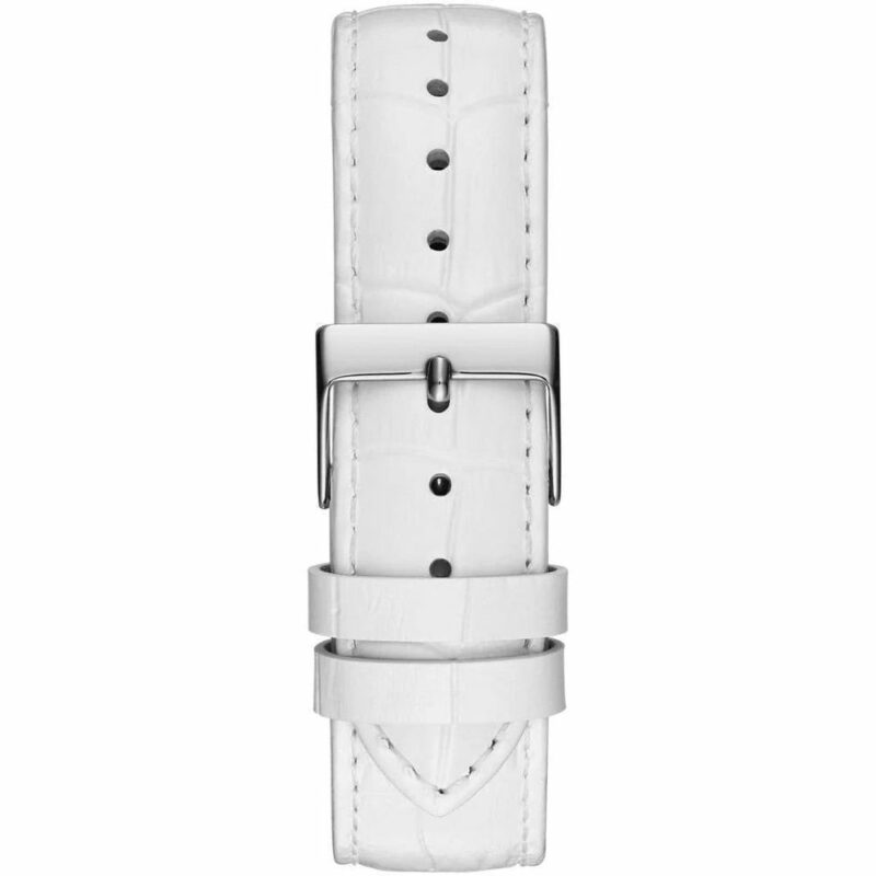 Guess White Leather Watch - Image 2