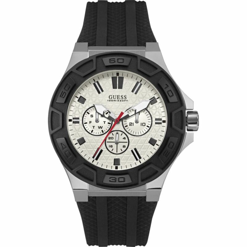 Guess Black Rubber Watch