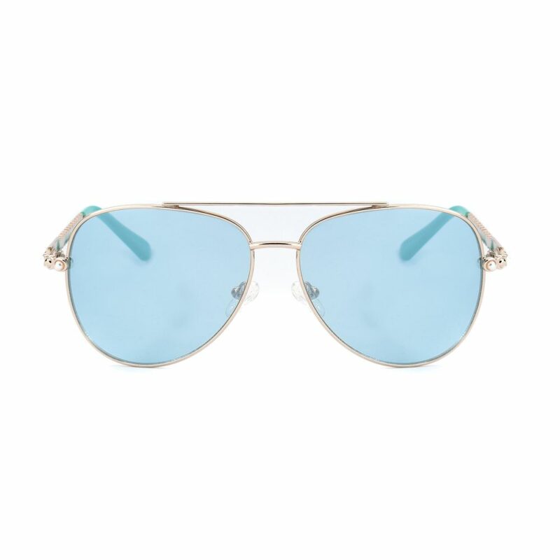 Guess Gold Metal Sunglasses - Image 2