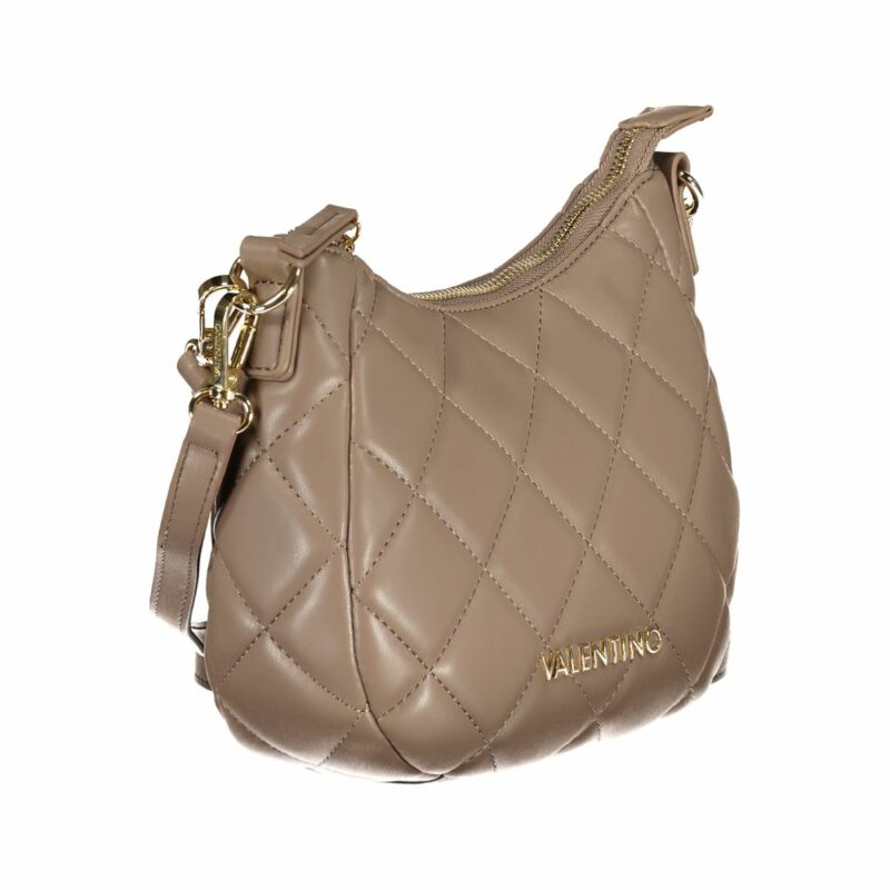 Valentino Bags Brown Polyethylene Handbag - Image 3