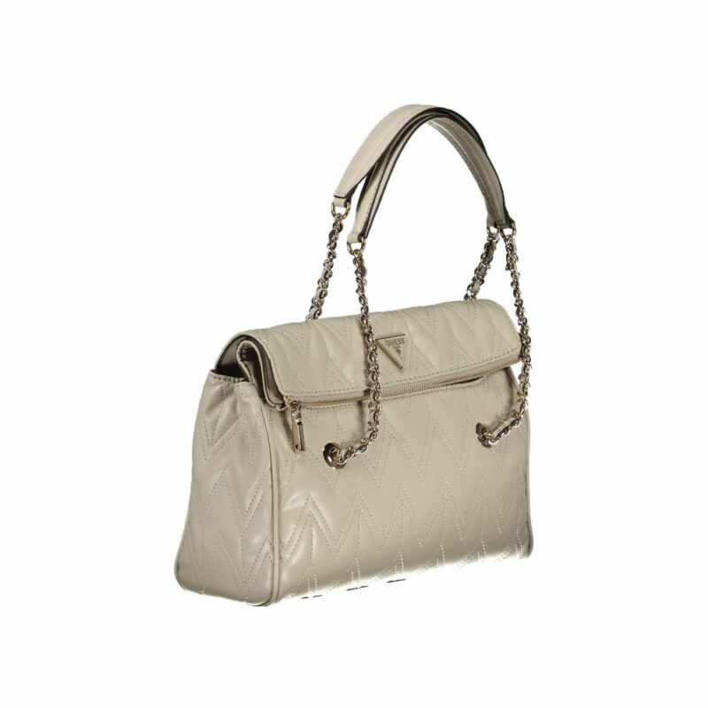 Guess Jeans Gray Polyethylene Handbag - Image 3