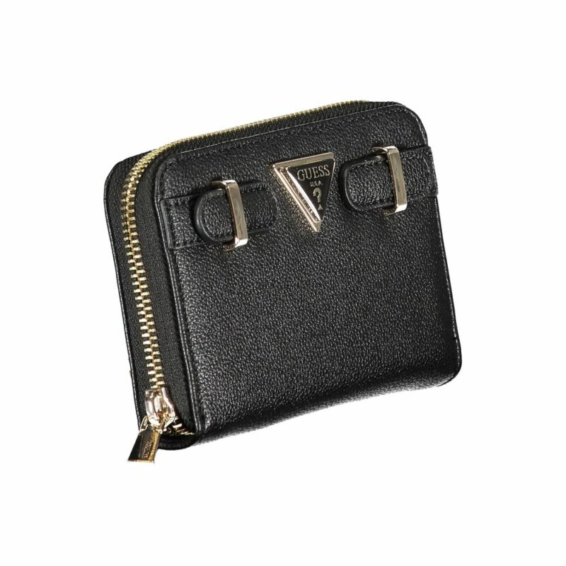 Guess Jeans Black Polyethylene Wallet - Image 3
