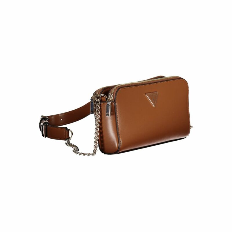 Guess Jeans Brown Polyethylene Handbag - Image 3