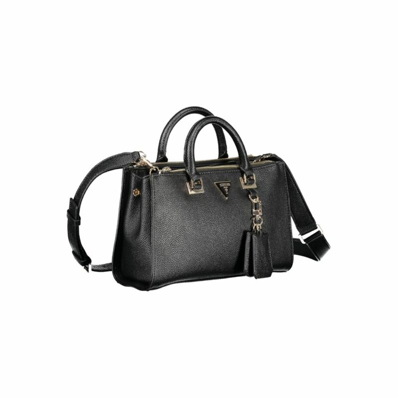 Guess Jeans Black Polyethylene Handbag - Image 3
