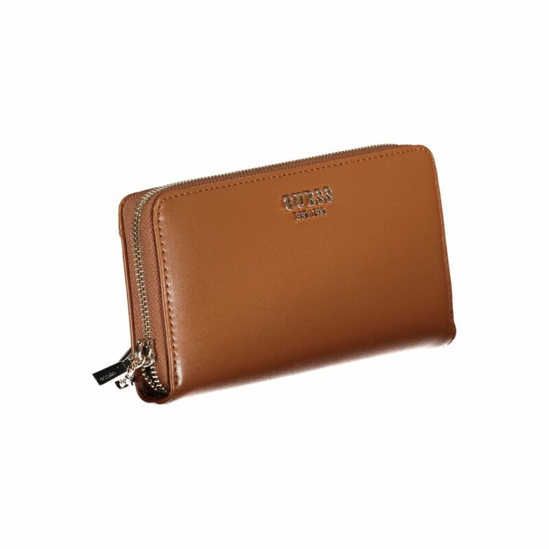 Guess Jeans Brown Polyethylene Wallet - Image 3