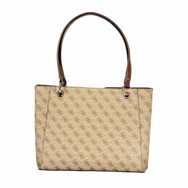 Guess Jeans Beige Polyethylene Handbag - Image 2