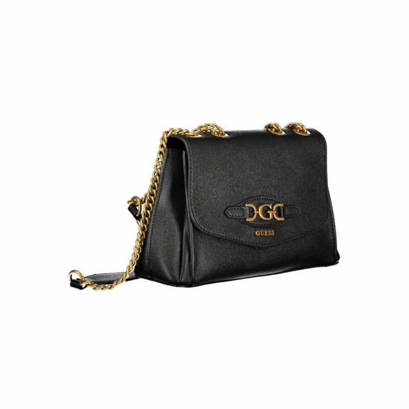 Guess Jeans Black Polyethylene Handbag - Image 3