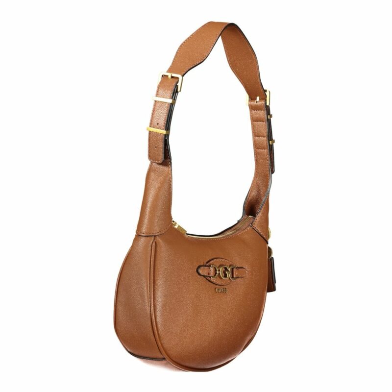 Guess Jeans Brown Polyethylene Handbag - Image 3