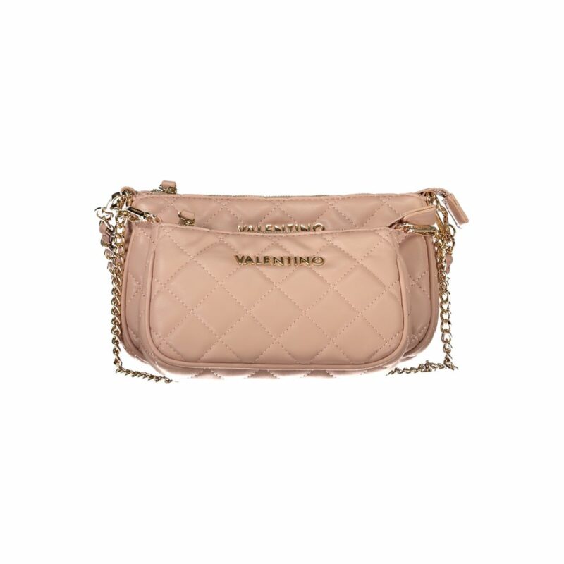 Valentino Bags Pink Polyethylene Handbag - Image 3