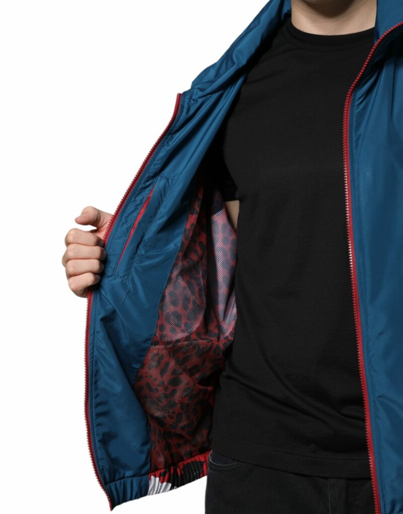 Dolce & Gabbana Multicolor Polyester Full Zip Jacket - Image 7