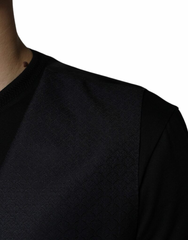 Dolce & Gabbana Black Wool Waistcoat Dress Formal Vest - Image 6