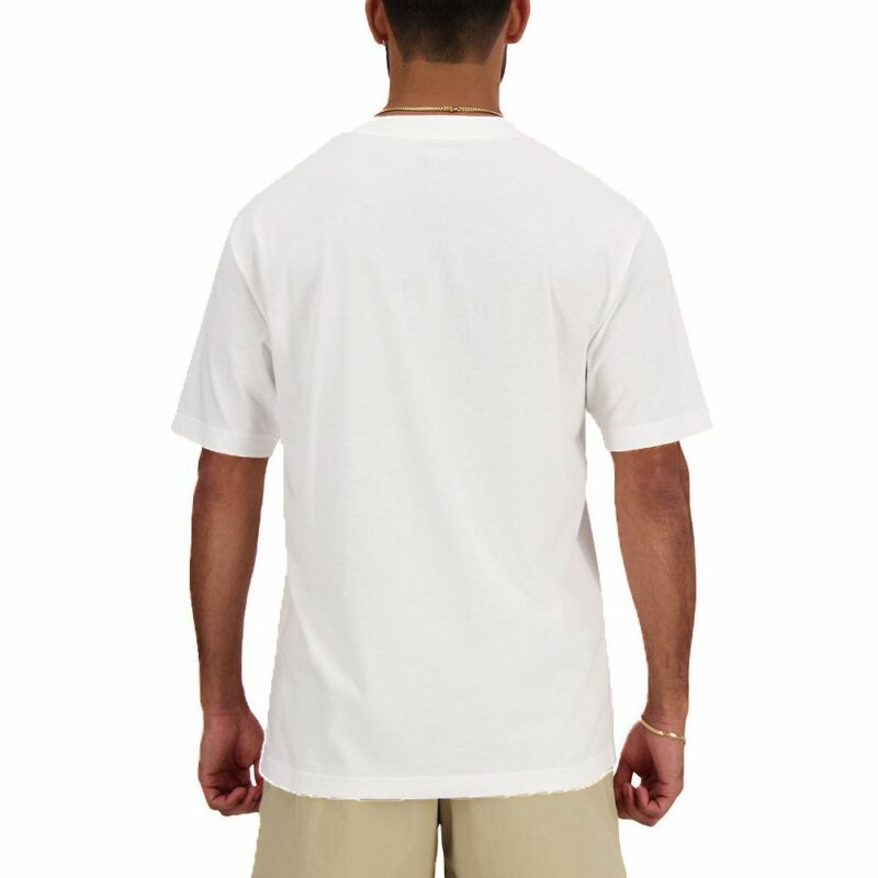 New Balance White Cotton T-Shirt - Image 3