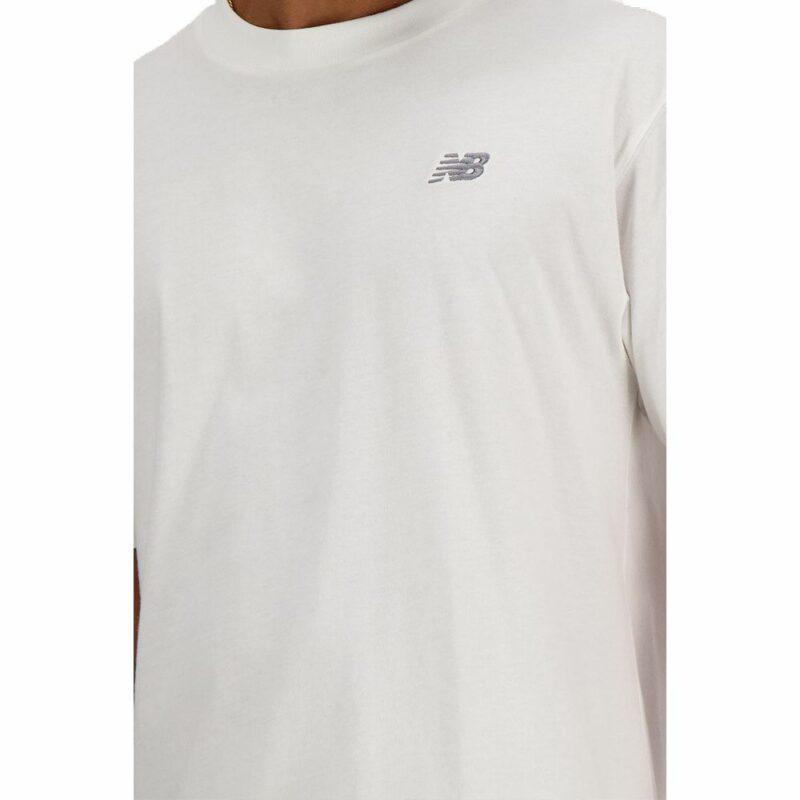 New Balance White Cotton T-Shirt - Image 4