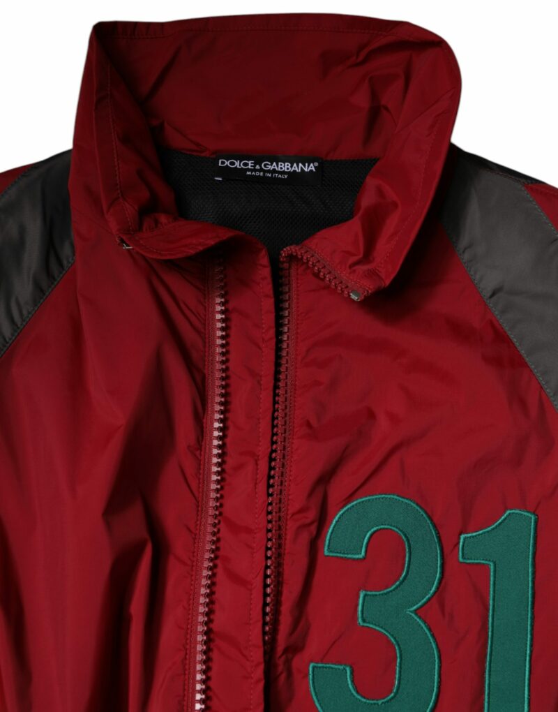 Dolce & Gabbana Multicolor Nylon Full Zip Windbreaker Jacket - Image 7