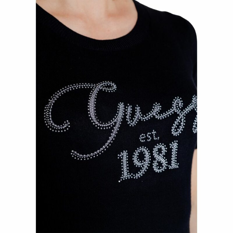 Guess Black Viscose Tops & T-Shirt - Image 5