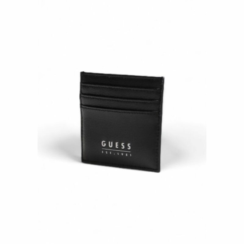 Guess Black Leather Wallet - Image 4