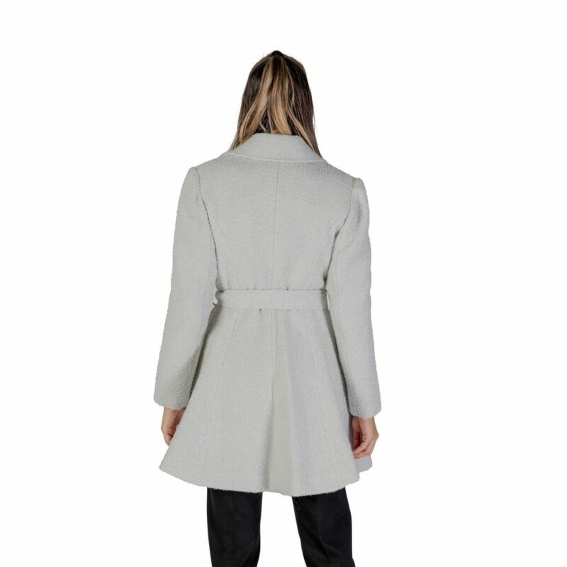 Guess Gray Polyester Jackets & Coat - Image 3
