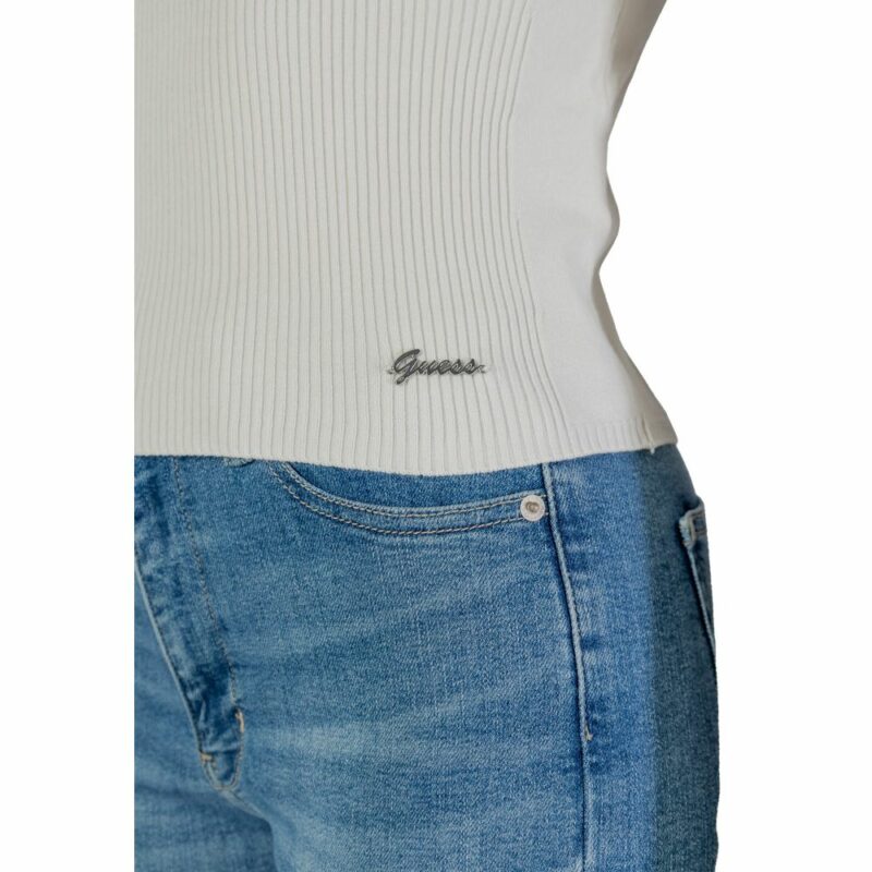Guess Cream Viscose Tops & T-Shirt - Image 5