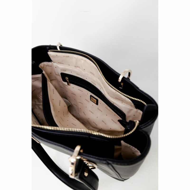 Guess Black Polyethylene Handbag - Image 4