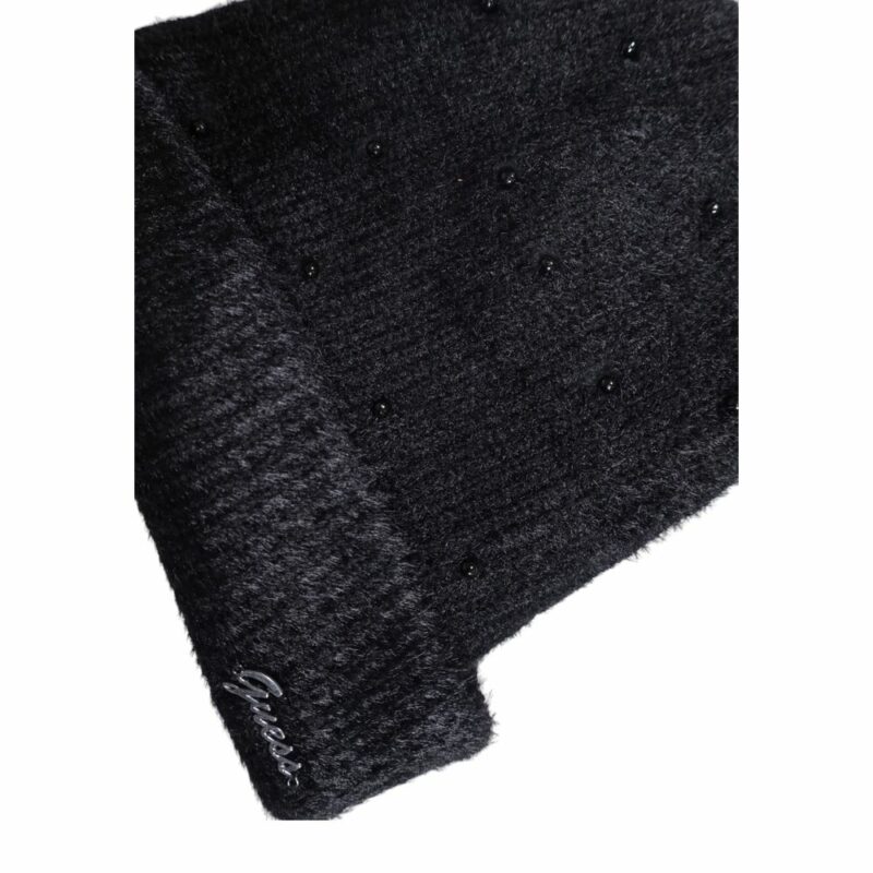 Guess Black Cotton Hat - Image 4
