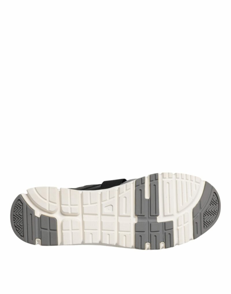 Dolce & Gabbana Multicolor Leather Suede Low Top Sneakers Shoes - Image 8