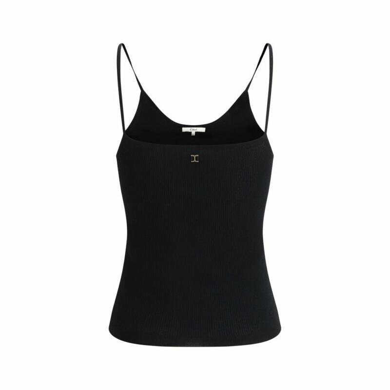 Chloé Ribbed Top - Image 2