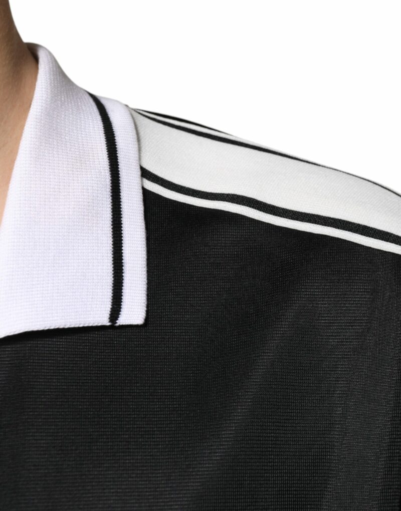 Dolce & Gabbana Black White Sicilia Short Sleeves T-shirt - Image 6