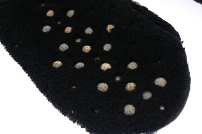 Dolce & Gabbana Studded Black Leather Gentleman's Gloves - Image 7