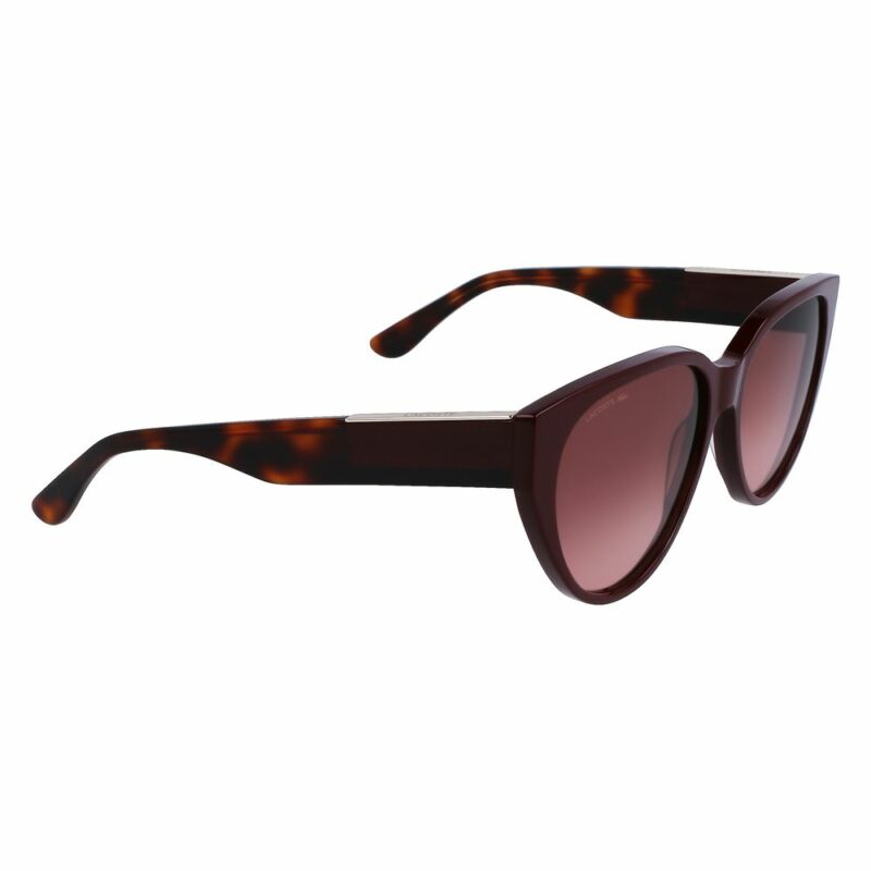 Lacoste Red Acetate Sunglasses - Image 3