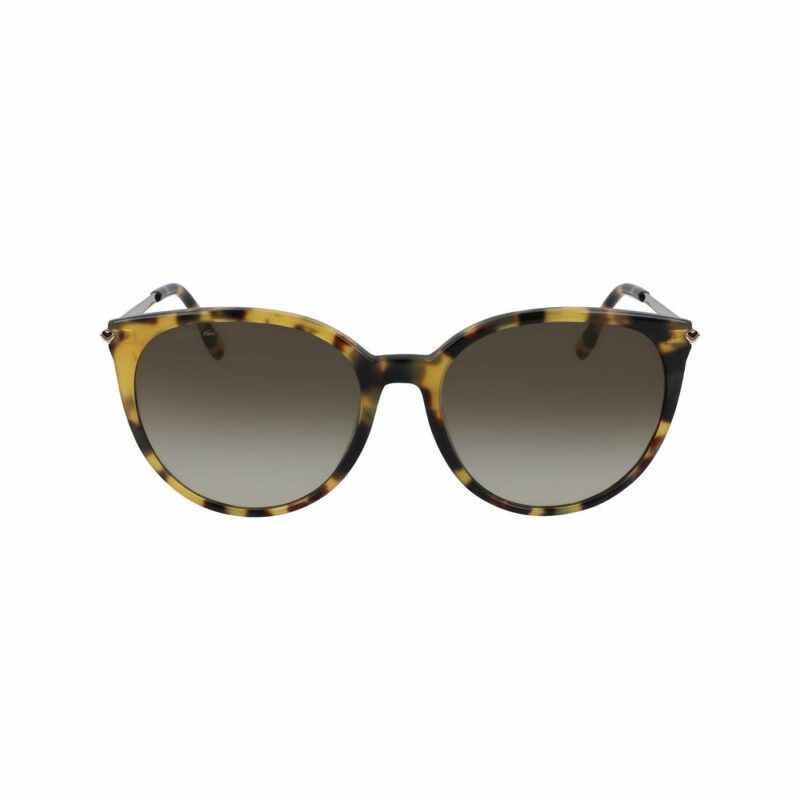 Lacoste Brown Metal Sunglasses - Image 2
