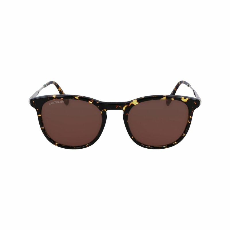 Lacoste Brown Acetate Sunglasses - Image 2
