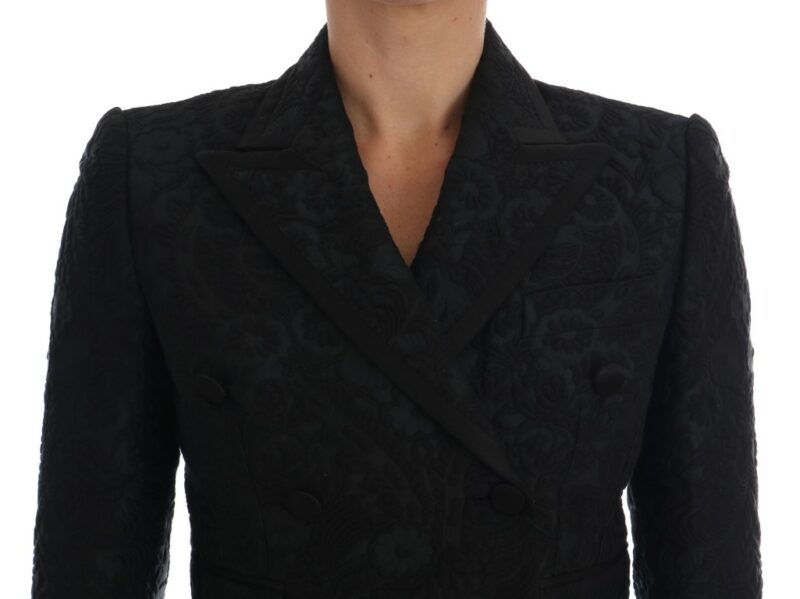 Dolce & Gabbana Enchanted Floral Crystal Blazer Jacket - Image 4