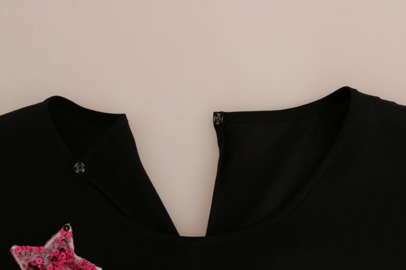 Dolce & Gabbana Fairy Tale Embroidered Silk Blouse - Image 6