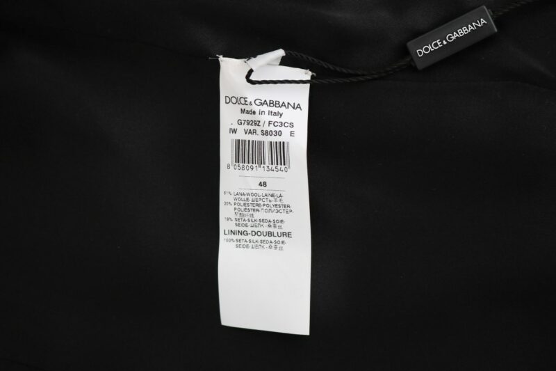 Dolce & Gabbana Elegant Gray Torrero Pattern Formal Vest - Image 7